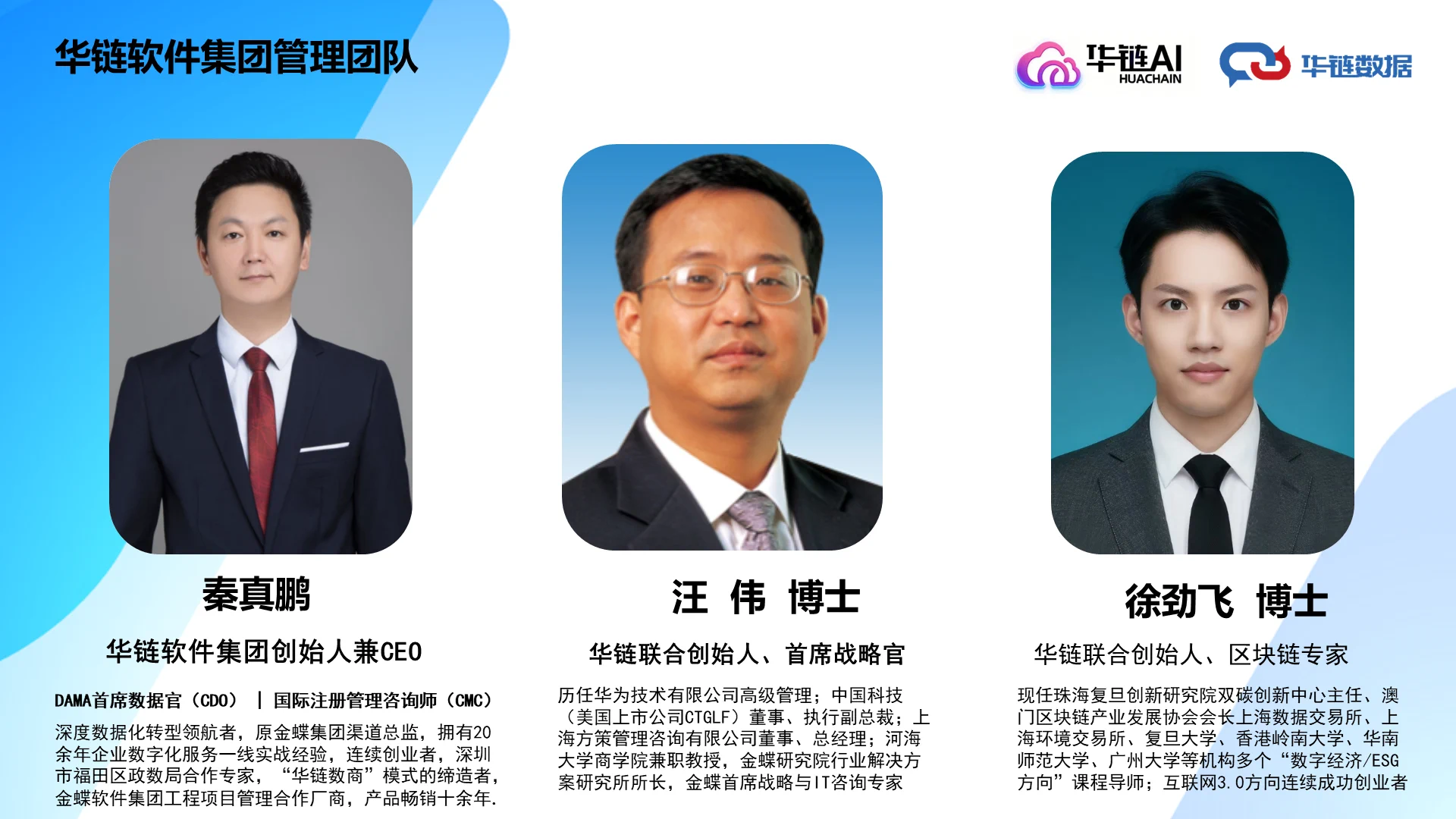 华链软件集团管理团队